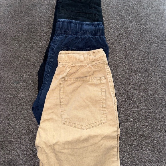 Cat & Jack Other - Kids Elastic Waist Pants - Tan, Blue, Black